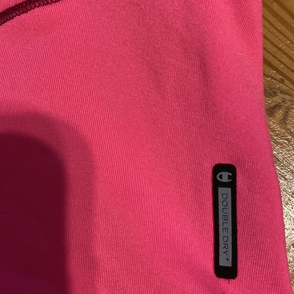 Hot pink Kids Champion Workout hoodie - Picture 9 of 10